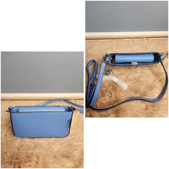 NWT MICHAEL KORS Small Bryant Convertible Pouchette Crossbody Bag - Picture 7 of 14